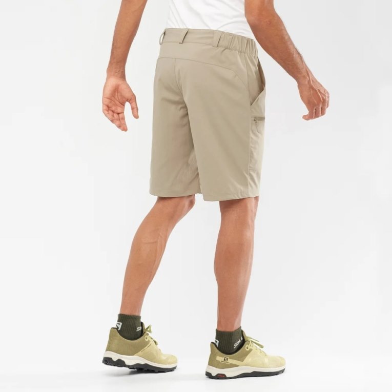 Bermudas Salomon Outrack Hombre Kaki | MX PRQA801